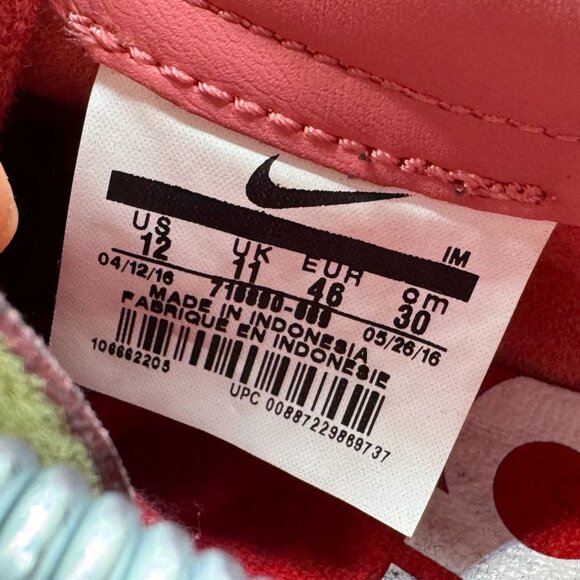 Size 12 Nike SB Blazer Low GT x Supreme 2016 Desert Bloom Mens Shoes 716890-669 - Picture 12 of 13